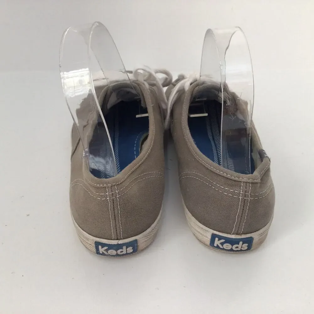 Keds Tan Canvas Sneakers Sz 9.5